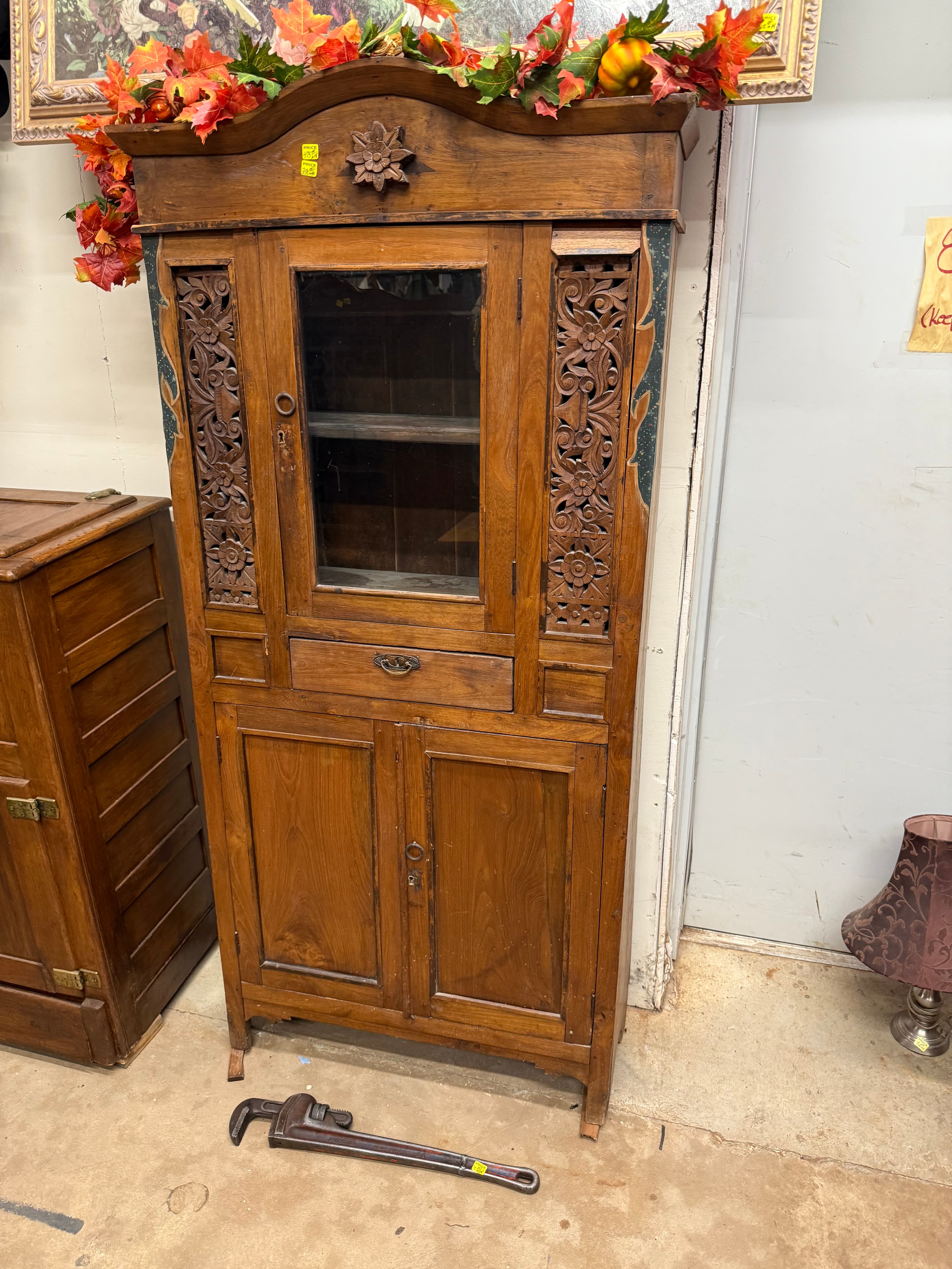 Early kitchen cabinet